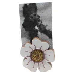 White Shaped Wood Decorative Picture Block - Foreside Home & Garden -Eco Haven Store GUEST 6168c05d 06b6 4359 91e1 0f638de7d732