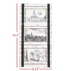 Triple 4 X 6 Inch Decorative Distressed White Wood Picture Frame With Metal Accents - Foreside Home & Garden 13 Triple 4 X 6 Inch Decorative Distressed White Wood Picture Frame With Metal Accents - Foreside Home & Garden -Eco Haven Store GUEST 63eded08 2296 4e92 b731 9c62beb1a626