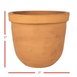 Think Rim Terracotta Planter - Foreside Home & Garden -Eco Haven Store GUEST 66db16b8 d1c2 4fbf 924e 1420e509c0cd
