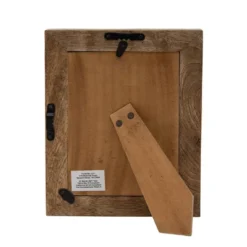 5x7 Inches Blue Wood, Resin & Glass Photo Frame - Foreside Home & Garden -Eco Haven Store GUEST 686a6eab 4350 4c97 a2f0 29738318e155