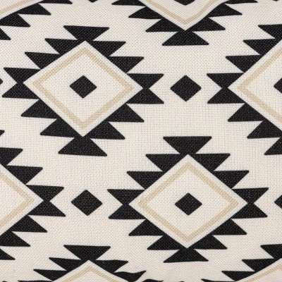 14X22 Inch Hand Woven Southwest Geo Outdoor Pillow Polyester With Polyester Fill By Foreside Home & Garden 4 14X22 Inch Hand Woven Southwest Geo Outdoor Pillow Polyester With Polyester Fill By Foreside Home & Garden - Image 2