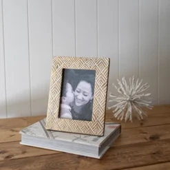 5x7 Inches Brass Wood & Glass Photo Frame - Foreside Home & Garden -Eco Haven Store GUEST 68cb5e51 2a30 4028 aedc 7c2c8fb54dea
