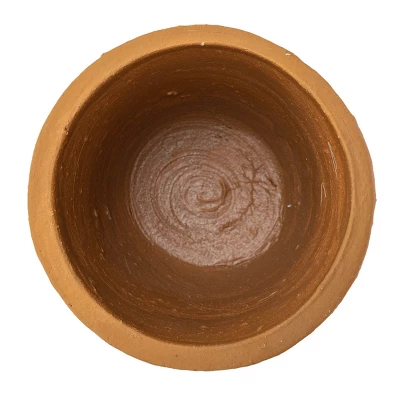 Terracotta Bottom Dipped Terracotta Planter - Foreside Home & Garden 4 Terracotta Bottom Dipped Terracotta Planter - Foreside Home & Garden - Image 2