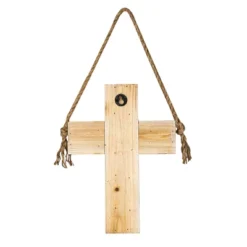 White-washed Cross Hanging Accent Wood & Rope - Foreside Home & Garden 8 White-washed Cross Hanging Accent Wood & Rope - Foreside Home & Garden -Eco Haven Store GUEST 73e65ff4 86b5 4c23 9534 c1fc63783734