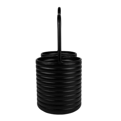 O-Handle Utensil Caddy Black Metal - Foreside Home & Garden 6 O-Handle Utensil Caddy Black Metal - Foreside Home & Garden - Image 4