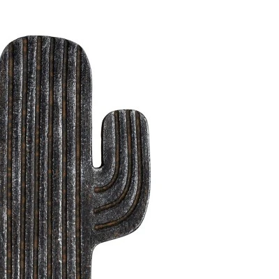 Cactus Wall Hook Black Cast Iron By Foreside Home & Garden 7 Cactus Wall Hook Black Cast Iron By Foreside Home & Garden - Image 5
