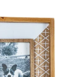 4X6 Inch Cross Pattern Picture Frame White MDF, Wood & Glass By Foreside Home & Garden 9 4X6 Inch Cross Pattern Picture Frame White MDF, Wood & Glass By Foreside Home & Garden -Eco Haven Store GUEST 851317ba 2df2 4837 b4d0 fa968182375b