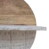 White Wood & Metal Wall Shelf - Foreside Home & Garden 2 White Wood & Metal Wall Shelf - Foreside Home & Garden -Eco Haven Store GUEST 85386e41 1798 411c a705 4480ce9a3d02
