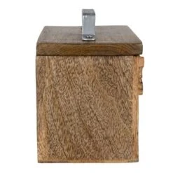 Scroll Carved Trinket Box Mango Wood & Metal - Foreside Home & Garden -Eco Haven Store GUEST 86a7a2ea b4c9 4e71 b3ca 938f4cca4934