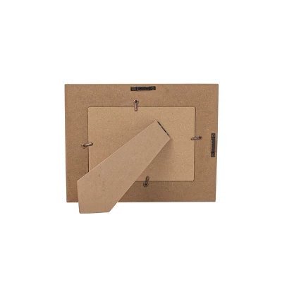 5x7 Inch Round Floral Pattern Picture Frame Wood, MDF & Glass By Foreside Home & Garden 5 5x7 Inch Round Floral Pattern Picture Frame Wood, MDF & Glass By Foreside Home & Garden - Image 3