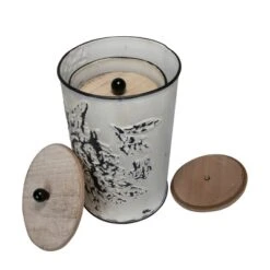 Set Of 3 Cream And Gray Floral Metal Decorative Storage Canisters - Foreside Home & Garden 15 Set Of 3 Cream And Gray Floral Metal Decorative Storage Canisters - Foreside Home & Garden -Eco Haven Store GUEST 89f3c44e ec45 4f76 9b9a 756a7000a2ae