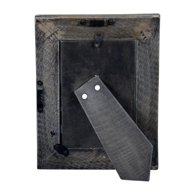 Black Southwest Pattern 4x6 Inch Wood Decorative Picture Frame - Foreside Home & Garden 5 Black Southwest Pattern 4x6 Inch Wood Decorative Picture Frame - Foreside Home & Garden - Image 3