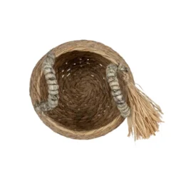 Mini Basket Brown Woven Seagrass & Corn Husk By Foreside Home & Garden -Eco Haven Store GUEST 8f445a85 af4a 49f0 abd9 0468feac0240