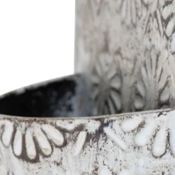 Rustic Antique White Metal Hanging Wall Storage Pocket - Foreside Home & Garden 12 Rustic Antique White Metal Hanging Wall Storage Pocket - Foreside Home & Garden -Eco Haven Store GUEST 96eedfef 209b 4054 90aa bfa316169af4