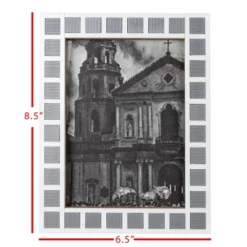 Tiled 5X7 Photo Frame Gray Acrylic, MDF & Glass - Foreside Home & Garden 13 Tiled 5X7 Photo Frame Gray Acrylic, MDF & Glass - Foreside Home & Garden -Eco Haven Store GUEST 977e5019 ef97 4664 9740 6e9a28d8f3a1