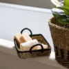Black Trim Woven Seagrass & Rope Tray By Foreside Home & Garden 1 Black Trim Woven Seagrass & Rope Tray By Foreside Home & Garden -Eco Haven Store GUEST 97a1692d baa1 485e bf9d 4a6615367503