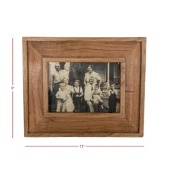 5X7 Inch Natural Wood Picture Frame With MDF & Glass By Foreside Home & Garden -Eco Haven Store GUEST 9fd02ad6 0f43 4113 97f6 e3eef79e436e