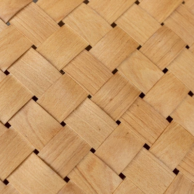 Set Of 2 Woven Wall Baskets Brown Rattan & Jute By Foreside Home & Garden 5 Set Of 2 Woven Wall Baskets Brown Rattan & Jute By Foreside Home & Garden - Image 3