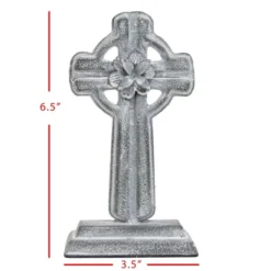 Gray Cast Iron Decorative Cross - Foreside Home & Garden -Eco Haven Store GUEST a4b38b63 f5c2 4a65 aa01 26cefbb42476