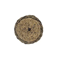 Hanging Basket Black Woven Seagrass & Rope By Foreside Home & Garden -Eco Haven Store GUEST a78b7811 687d 4295 a4d5 a89c1f9886c2