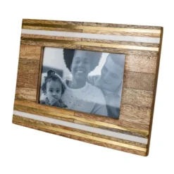 Gold Metal & White Resin Strip 4X6 Photo Frame - Foreside Home & Garden 12 Gold Metal & White Resin Strip 4X6 Photo Frame - Foreside Home & Garden -Eco Haven Store GUEST a7ea89c4 3b85 423e b5c4 e482b32d7048