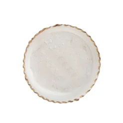 White Planter Terracotta With Woven Cane By Foreside Home & Garden -Eco Haven Store GUEST ade5234d e03d 4e29 a19c d6d0796d2c8c