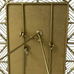 5X7 Inch Geo Picture Frame Brass Metal & Glass By Foreside Home & Garden -Eco Haven Store GUEST aef532ba 8c58 4ea4 830c cbe2cd9f4658