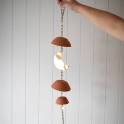 Moon Brass Terracotta & Metal Wall Hanging - Foreside Home & Garden -Eco Haven Store GUEST aff3f7fc 79b6 4be5 ae1c ca0481b5d121