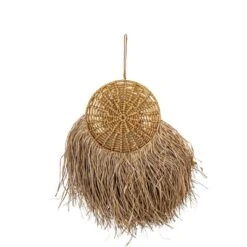 Round Hanging Accent Brown Seagrass, Rope & Jute By Foreside Home & Garden -Eco Haven Store GUEST b074d513 2442 4650 99f7 7f356dceae8d