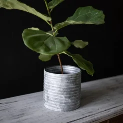 White Metal Planter - Foreside Home & Garden 13 White Metal Planter - Foreside Home & Garden -Eco Haven Store GUEST b0ab97ca 5892 40dc b52c 0f55daecace5