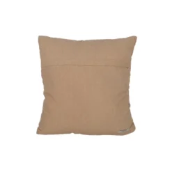 18X18 Inch Hand Woven Modern Plaid Pillow Tan Cotton With Polyester Fill - Foreside Home & Garden -Eco Haven Store GUEST b0df37c5 1e78 400f 8f90 5700f3b1cd82