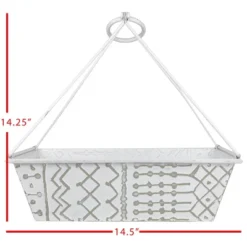 Multi Pattern Metal Caddy - Foreside Home & Garden -Eco Haven Store GUEST b662099e f825 4d7c 8c59 70cdb8debe94