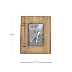 4x6 Inch Rustic Patched Picture Frame Wood, MDF & Glass By Foreside Home & Garden 13 4x6 Inch Rustic Patched Picture Frame Wood, MDF & Glass By Foreside Home & Garden -Eco Haven Store GUEST b7d10225 775c 4be4 8c74 dd547fc0ba18