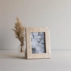 5x7 Inches Brass Wood & Glass Photo Frame - Foreside Home & Garden -Eco Haven Store GUEST bce73fb2 bfc8 4570 97d1 91a6eef47dde