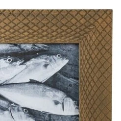 Crocodile Pattern 5X7 Photo Frame Natural Wood, MDF & Glass - Foreside Home & Garden 11 Crocodile Pattern 5X7 Photo Frame Natural Wood, MDF & Glass - Foreside Home & Garden -Eco Haven Store GUEST bed92bee 6703 4452 99d0 7063443a23e2