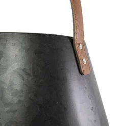 Set Of 2 Handled Baskets Metal & Faux Leather - Foreside Home & Garden 9 Set Of 2 Handled Baskets Metal & Faux Leather - Foreside Home & Garden -Eco Haven Store GUEST bf94ee63 9a87 4353 a2d5 251565cd4bbe