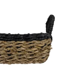 Black Trim Woven Seagrass & Rope Tray By Foreside Home & Garden 11 Black Trim Woven Seagrass & Rope Tray By Foreside Home & Garden -Eco Haven Store GUEST c01bcf87 2c87 431c 9591 7e9beeae5bab