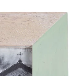 5x7 Inches Green Wood & Glass Photo Frame - Foreside Home & Garden 12 5x7 Inches Green Wood & Glass Photo Frame - Foreside Home & Garden -Eco Haven Store GUEST c04de337 9e69 45a5 a52f 8856e96d0f98