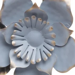 11 X 11.25 Inch Blue Metal Layered Flower Wall Décor - Foreside Home & Garden 10 11 X 11.25 Inch Blue Metal Layered Flower Wall Décor - Foreside Home & Garden -Eco Haven Store GUEST c0ce272f 27af 4f04 84a6 428c086afd4a