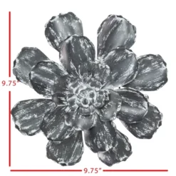 Distressed Flower Wall Art Metal - Foreside Home & Garden 11 Distressed Flower Wall Art Metal - Foreside Home & Garden -Eco Haven Store GUEST c5ba2810 8dfc 4db3 aa01 314ff68446a5