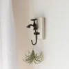 Faucet Wall Hook Black Cast Iron & Wood By Foreside Home & Garden