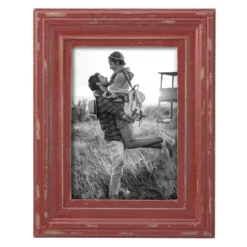 Red Decorative Distressed Wood Picture Frame - Foreside Home & Garden 16 Red Decorative Distressed Wood Picture Frame - Foreside Home & Garden -Eco Haven Store GUEST cd6cb6bb ae43 4cdd bc64 f8d3a38e2959