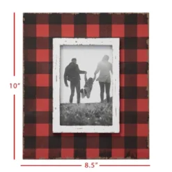 Buffalo Plaid 4x6 Inch Wood Decorative Picture Frame - Foreside Home & Garden 15 Buffalo Plaid 4x6 Inch Wood Decorative Picture Frame - Foreside Home & Garden -Eco Haven Store GUEST d365790b a79a 4cb4 b5b5 5a4b385adbcd