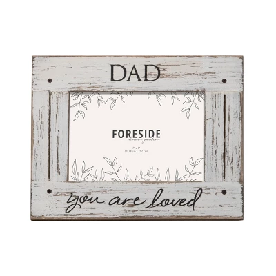 Cream You Are Loved 5 X 7 Inch Distressed Wood Picture Frame - Foreside Home & Garden 9 Cream You Are Loved 5 X 7 Inch Distressed Wood Picture Frame - Foreside Home & Garden - Image 7