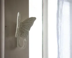 Rustic Antique White Decorative Metal Wall Hook - Foreside Home & Garden -Eco Haven Store GUEST daf6aa78 d5a2 462d bffa 39ce0b0daa7f