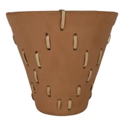 Diamond Weave Terracotta & Cane Planter - Foreside Home & Garden 10 Diamond Weave Terracotta & Cane Planter - Foreside Home & Garden -Eco Haven Store GUEST e7e07d36 46bf 41a5 bbcf 7372ea99f6c6