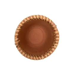 White Planter Terracotta With Woven Cane By Foreside Home & Garden -Eco Haven Store GUEST e92158fc 8dee 4b9e 883c 2839a90db873