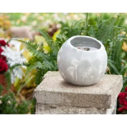 Multicolor Wildflower Ceramic Indoor Water Fountain With Pump - Foreside Home & Garden -Eco Haven Store GUEST ea852930 67f4 4059 aeb1 97ac605843af