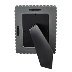 Folk Art Pattern 4X6 Photo Frame Gray MDF & Glass - Foreside Home & Garden -Eco Haven Store GUEST ebfcba95 848a 44a4 a1b3 1c21d1be1c1f