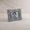 Filigree 4X6 Photo Frame Gray MDF & Glass - Foreside Home & Garden